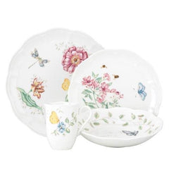 Lenox Butterfly Meadow 4Pc Dinnerware Set - Misc